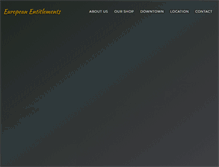 Tablet Screenshot of europeanentitlements.com